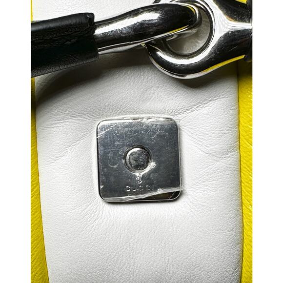 GUCCI Quilted Leather Horsebit Chain Medium Shoulder Bag Limited Edition Black - Picture 7 of 11